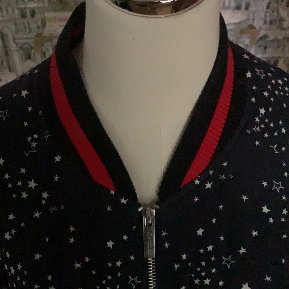 Sanctuary Bomber Jacket sz L - Picture 4 of 8